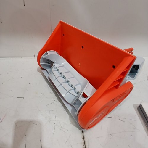 LITHELI CORDLESS ELECTRIC SNOW SHOVEL WITH BATTERY - 13" - 20V - WHITE/GREY/ORANGE (MODEL: U20SS01-1A110) image 4