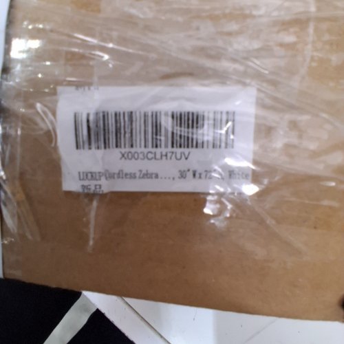 LUCKUP CORDLESS BLACKOUT ROLLER BLINDS - 30" X 72" - WHITE image 2