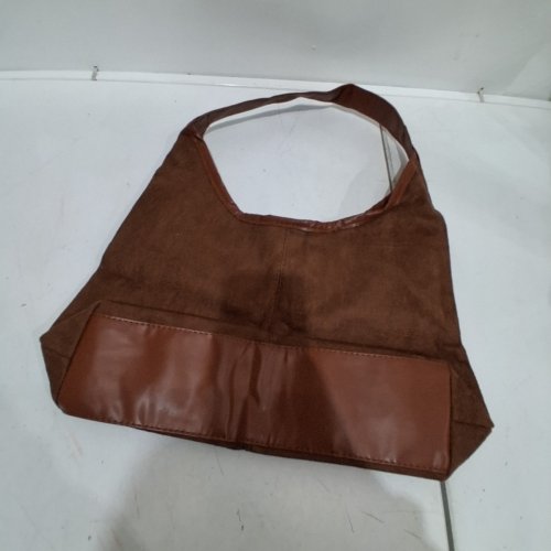 SHOULDER TOTE BAG - BROWN image 3