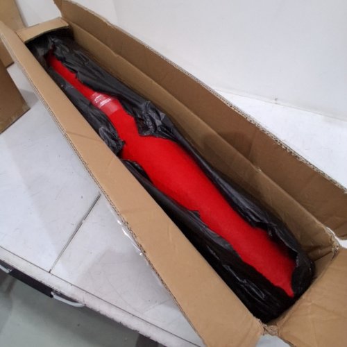 TONCHEAN RED CARPET LONG NEOPRENE RUNNER RUG/CARPET- 3.3FT X 32.8FT - RED image 2