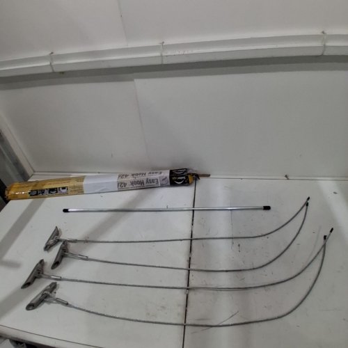 4PK SHELTERLOGIC EASYHOOK ANCHOR KIT WITH CABLE CLAMPS AND DRIVING ROD - 42" - STAINLESS STEEL (MODEL: 10036) image 2