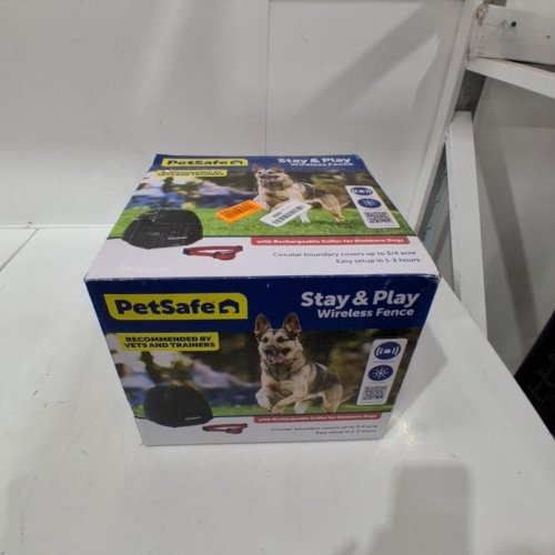 PETSAFE STAY + PLAY WIRELESS FENCE, COVERS UP TO 3/4 ACRE, FOR DOGS AND CATS OVER 2.3 KG, WATERPROOF AND RECHARGEABLE, WITH TONE AND STATIC STIMULATION (PIF00-13663) image 2