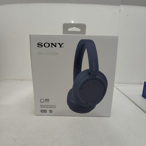 SONY WH-CH720N OVER-EAR NOISE CANCELLING WIRELESS BLUETOOTH HEADPHONES WITH MICROPHONE AND ALEXA VOICE CONTROL - BLUE (MODEL: ‎YY2966) image 7