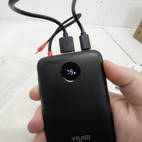 VIYISI SLIM PORTABLE POWER BANK - 20W FAST CHARGING - BLACK (MODEL: G1189) image 2