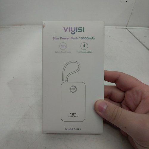 VIYISI SLIM PORTABLE POWER BANK - 20W FAST CHARGING - BLACK (MODEL: G1189) image 4