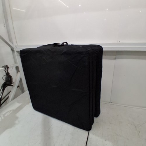 TRI-FOLD PADDED BED MAT WITH REMOVEABLE COVER - 24" X 72" - BLACK image 4