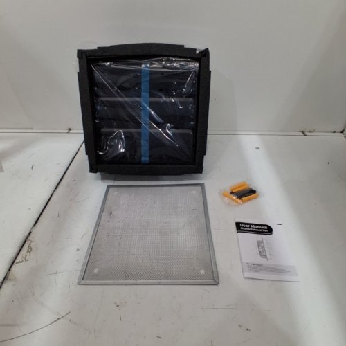 LOUVERED EXHAUST FAN - 10" - 100-120V - 33W - BLACK (MODEL: HA250M) image 2