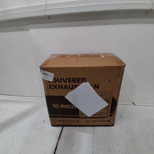 LOUVERED EXHAUST FAN - 10" - 100-120V - 33W - BLACK (MODEL: HA250M) image 5