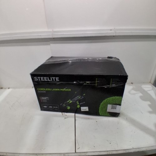 STEELITE CORDLESS ELECTRIC LAWN MOWER - 5-POSITION HEIGHT ADJUSTMENT WITH 8 GALLON GRASS BAG - BATTERY AND CHARGER INCLUDED - 13'' - 21V - ( MODEL: ‎DG500 ) image 8
