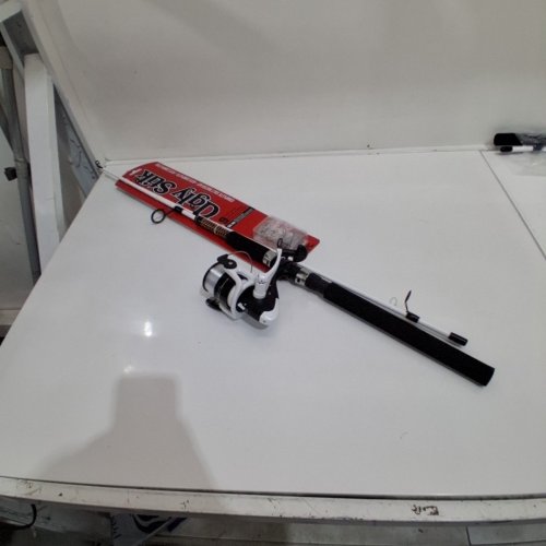9PC UGLY STIK COMPLETE SALTWATER FISHING ROD KIT - 7FT - WHITE/BLACK (MODEL: 1501808) image 2