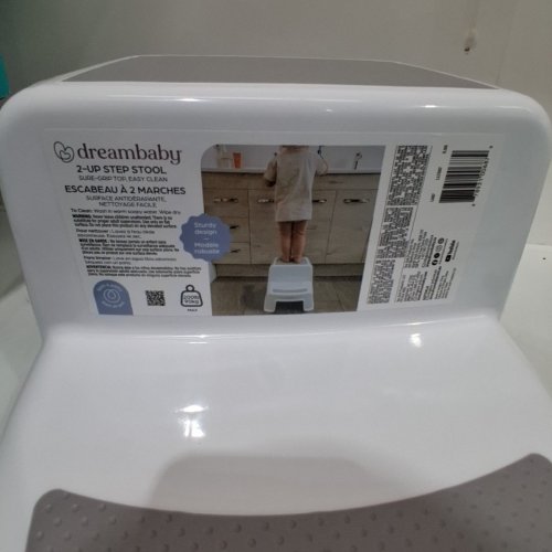 DREAMBABY L687 2-UP STEP STOOL - GREY & WHITE image 5