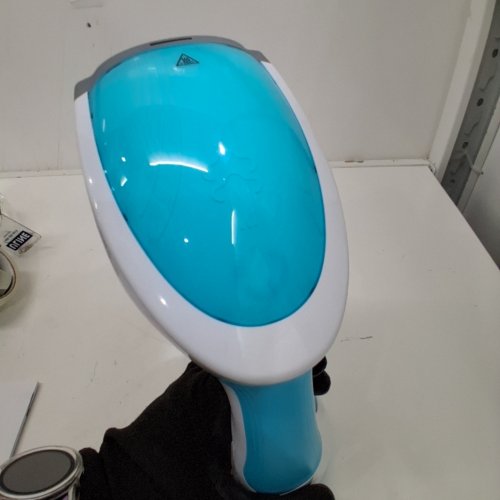 BEAUTURAL HANDHELD GARMENT STEAMER - WHITE/AQUA (MODEL: HJ-3000B) image 2