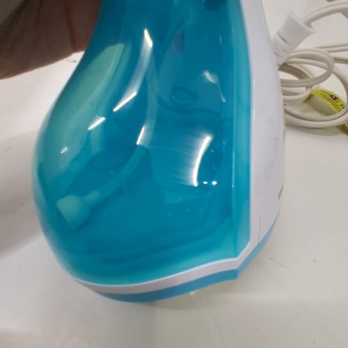 BEAUTURAL HANDHELD GARMENT STEAMER - WHITE/AQUA (MODEL: HJ-3000B) image 5