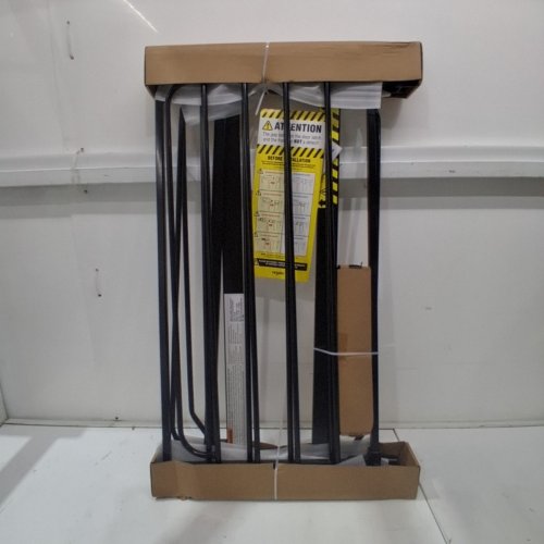 REGALO EASY STEP EXTRA WIDE SAFETY GATE - 29-49"X 30" - BLACK (MODEL:1164 EB DS) image 2