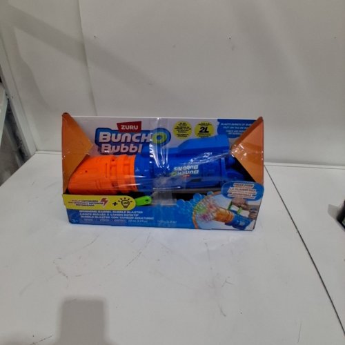 ZURU BUNCH O BUBBLES MOTORIZED BUBBLE BLASTER - 30,000 BUBBLES/MINUTE - BLUE/ORANGE (MODEL : 1851658) image 6