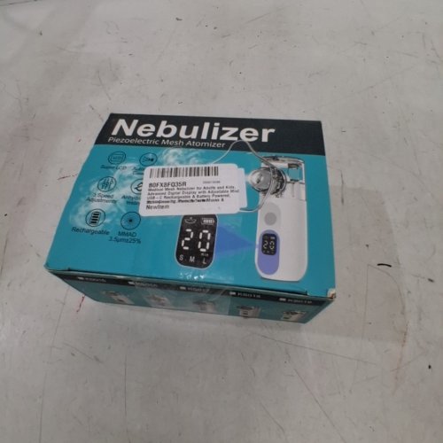 PORTABLE MESH NEBULIZER MACHINE - WHITE image 4