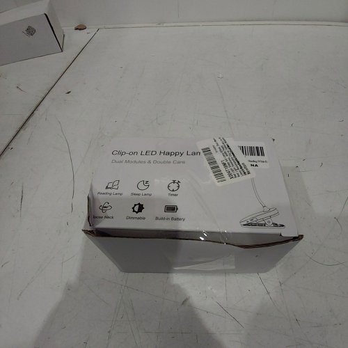 RECHARGEABLE CLIP-ON LED RED LIGHT LAMP - WHITE image 4