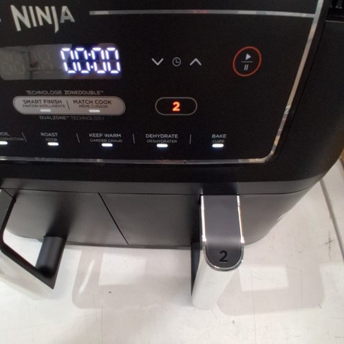 NINJA FOODI 6-IN-1 DUALZONE XL AIR FRYER, 2 INDEPENDENT BASKETS - 10QT./XL - BLACK (MODEL: DZ302C) image 3