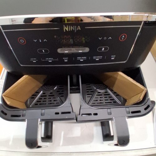NINJA FOODI 6-IN-1 DUALZONE XL AIR FRYER, 2 INDEPENDENT BASKETS - 10QT./XL - BLACK (MODEL: DZ302C) image 5