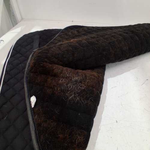 SADDLE PAD - 26"X36" - BLACK image 3