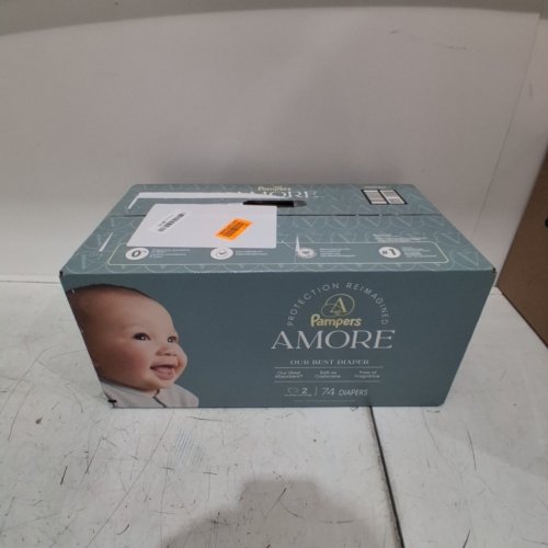 74PK PAMPERS AMORE OUR BEST DIAPER - SIZE 2 image 2