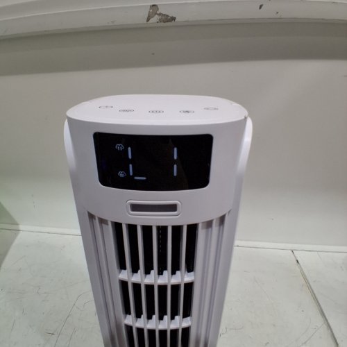 PORTABLE AUTO 90°OSCILLATING AIR COOLER - 800ML - WHITE - (MODEL: CTF1701TR-L) image 2