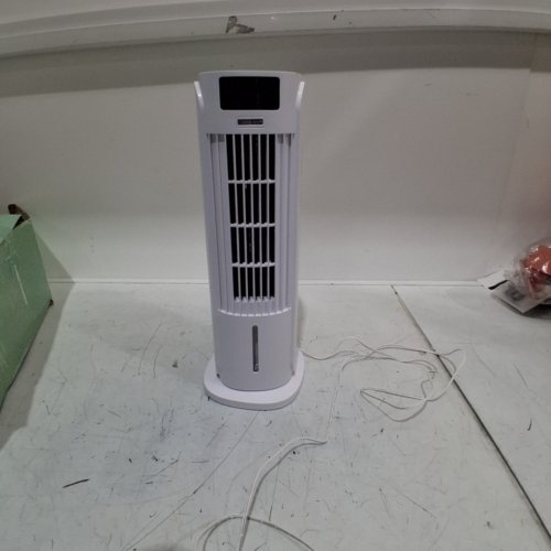 PORTABLE AUTO 90°OSCILLATING AIR COOLER - 800ML - WHITE - (MODEL: CTF1701TR-L) image 3