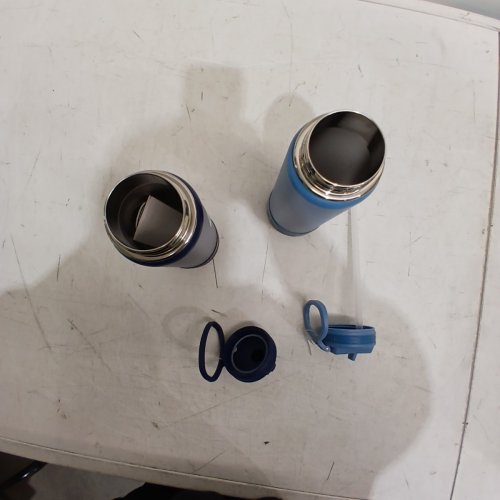 2PC THERMOFLASK INSULATED BOTTLES - 24 OZ EACH - BLUE (ITEM: 2730866) image 2