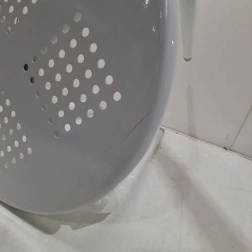 HOMETRENDS METAL STOOL - 17.7" - WHITE (MODEL: FF-MG3045W) image 5