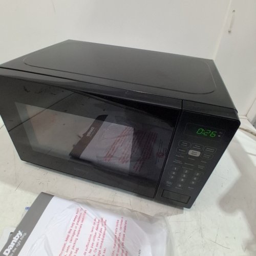 DANBY COUNTERTOP MICROWAVE - 700W - 0.7CU.FT - BLACK (MODEL: DBMW0721BBB) image 3