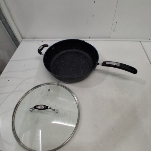 STARFRIT THE ROCK 5QT/12" DEEP FRY PAN WITH LID image 2