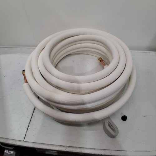 VEVOR MINI SPLIT LINE SET O.D COPPER PIPES TUBING AND TRIPLE-LAYER INSULATION - 3/8" & 5/8" - 50FT (MODEL:JSY-SS-SKU6) image 3