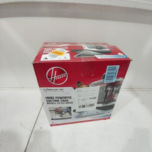 HOOVER CLEANSLATE PORTABLE CARPET & UPHOLSTERY SPOT CLEANER & STAIN REMOVER - 40OZ DUAL TANKS - RED/GREY (MODEL: FH14001VCD) image 5