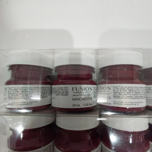 8 FUSION MINERAL PAINT - 37 ML EACH - WINCHESTER image 3