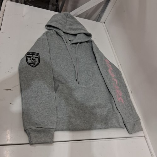 PORSCHE GRAPHIC HOODIE - SMALL - GRAY image 2