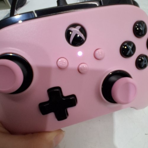 POWERA WIRED CONTROLLER FOR XBOX SERIES X|S - WORKS WITH XBOX ONE AND WINDOWS - LIGHT PINK/BLACK (MODEL: XBG0PWI) image 2
