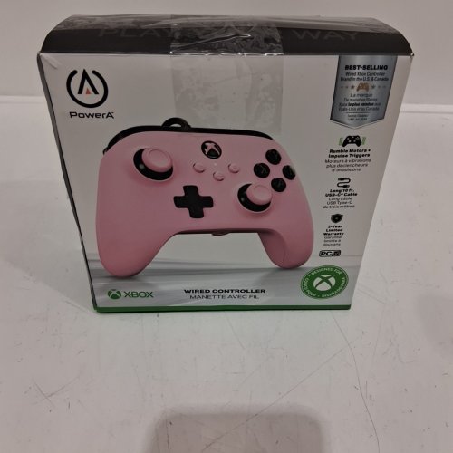 POWERA WIRED CONTROLLER FOR XBOX SERIES X|S - WORKS WITH XBOX ONE AND WINDOWS - LIGHT PINK/BLACK (MODEL: XBG0PWI) image 4