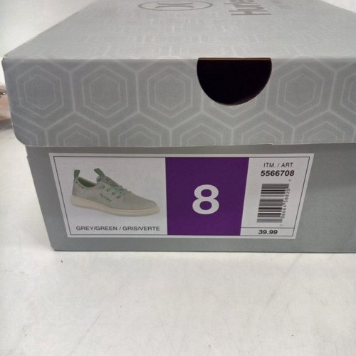 WOMEN'S HURLEY CASTAIC SNEAKER - SIZE 8 - GREY/GREEN (STYLE: 5566708) image 4