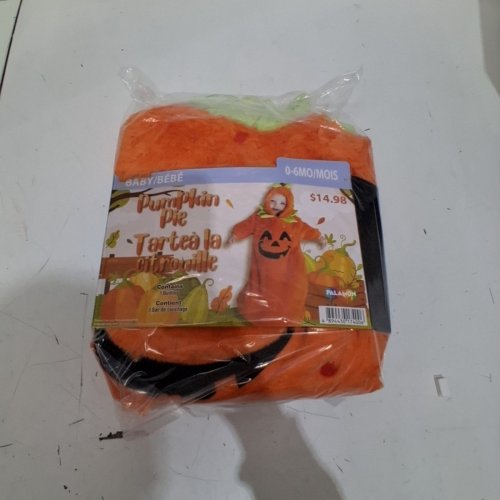 PALAMON BABY PUMPKIN PIE COSTUME - 0-6 MONTHS - ORANGE image 3