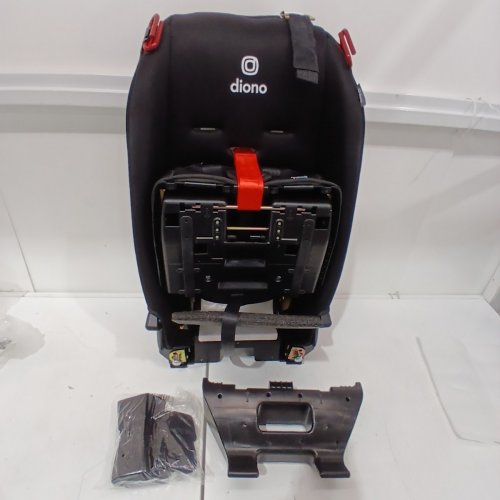 DIONO RADIAN 3R 3-IN-1 CONVERTIBLE CAR SEAT FOR UPTO 10 YEARS - 120LBS CAPACITY - JET BLACK (MODEL: 50620-NA-01) image 4