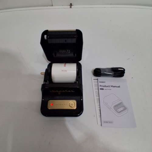 NIIMBOT SMART INKLESS LABEL MAKER - 50 MM X 30 MM - BLACK/GOLD (MODEL: B21S) image 4