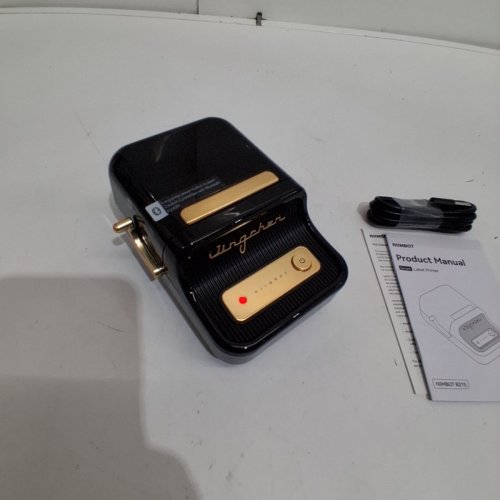 NIIMBOT SMART INKLESS LABEL MAKER - 50 MM X 30 MM - BLACK/GOLD (MODEL: B21S) image 5