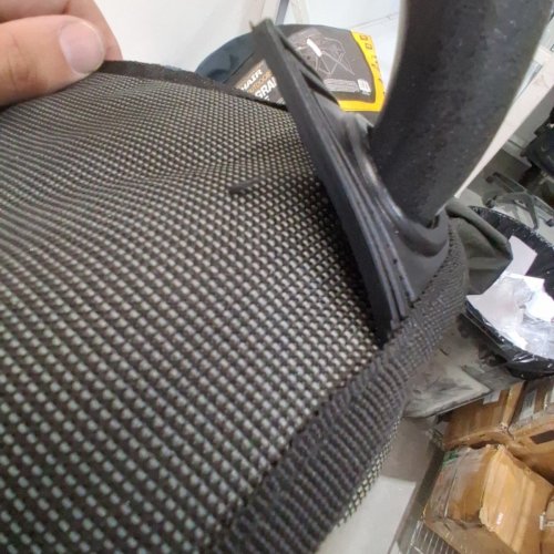 BPS BIG OUTDOORSMAN XL FOLDING CHAIR WITH SIDE POCKET - 400LBS MAX - BLACK/GREY - (MODEL: 331271) image 4