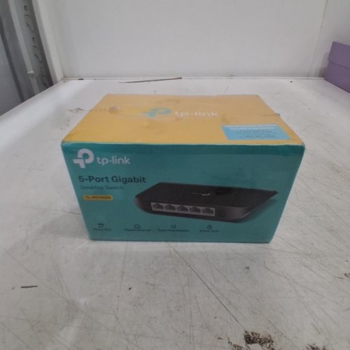 TP-LINK TL-SG1005D 10/100/1000MBPS PORT GIGABIT DESKTOP SWITCH, 10GBPS CAPACITY, PLUG AND PLAY, UP TO 70% POWER SAVING (MODEL : TL-SG1005D) image 2