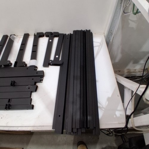 HEAVY DUTY METAL PLATFORM BED FRAME - 14" - QUEEN - BLACK - (MODEL: BF-3611V3-QUEEN) image 4