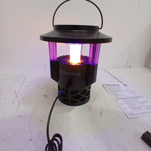 DYNATRAP LED INSECT TRAP WITH INTEGRATED SOLAR PANEL FOR UP TO 9 HOURS OPERATION - 9.18" × 9.18" × 14.63" - BLACK (MODEL: DT032-CST / 1934126) image 2