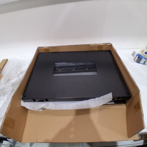 TRYGREALAB 6U PROFESSIONAL WALL MOUNT SERVER CABINET NETWORK RACK ENCLOSURE - 23.6" X 17.7" X 14.9" - BLACK image 3