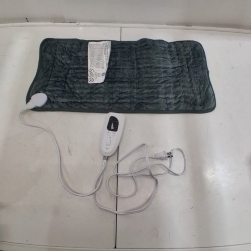 CRADLE YOU IN WARMING COMFORT! BODY HEATING ELECTRIC PAD WITH HEAT SETTINGS AUTO - 12" X 23" - GREY - (TK-HP2412) image 3