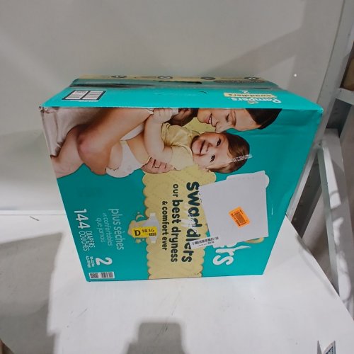 144PK PAMPERS SWADDLERS - SIZE 2 - MULTICOLOR image 3