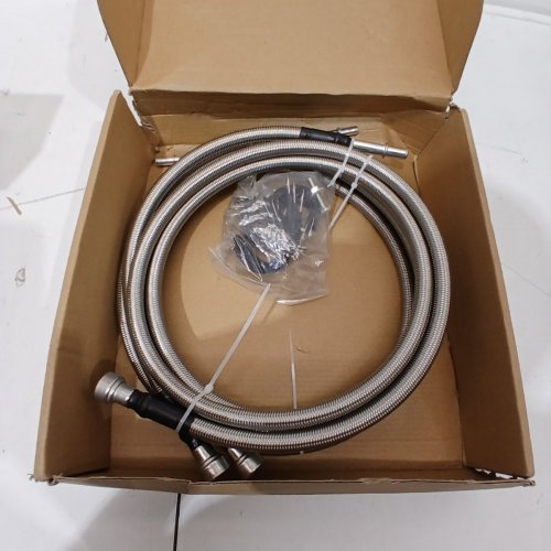 KLEVERISE 819-840 FLEXIBLE STAINLESS STEEL BRAIDED UPGRADED FUEL LINE KIT FOR CHEVROLET SILVERADO & GMC SIERRA 1999-2003 (MODELS: OE# 15043857, 15765803) image 4